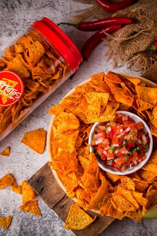 DORITOTOS (SPICY TORTILLA CHIP)